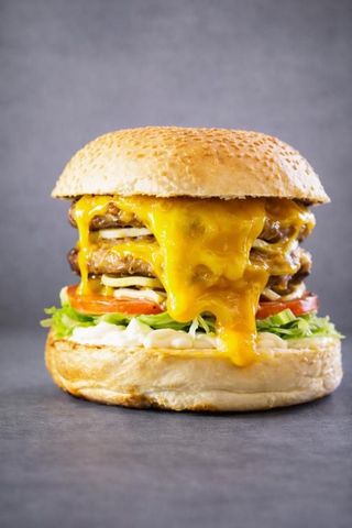 5. Double cheeseburger