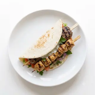 Taco De Pollo Y Kefta