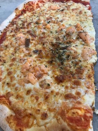 Pizza ahumados (33 cm.)