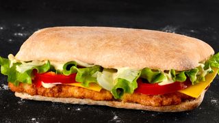 Kanapka ze Sznyclem z Kurczaka