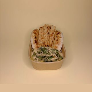Hummus di ceci con pita