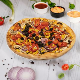 Pizza Vegetariana medie de post