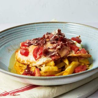 Huevos Rotos Con Jamón Ibérico 100% Bellota