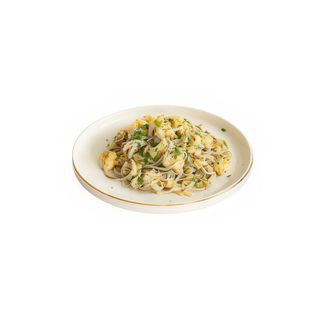 Revuelto De Gulas Y Gambas