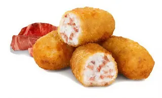 Croquetas de jamón ibérico 6u.