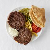 Порция телешка плескавица (600г)