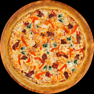 Піца з в'яленими  томатами та куркою /560 г