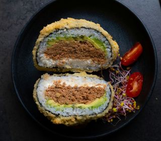 Sushi Burger z Łososiem