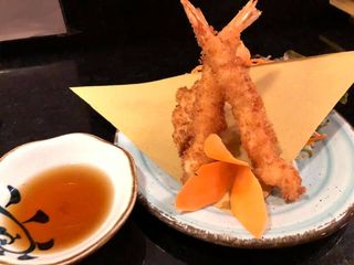 108A. Tempura di gamberi e panko