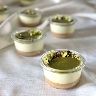 Cheesecake pistacchio