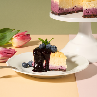 Чизкейк Чорниця-лимон