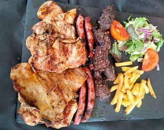 Plato de solo carne