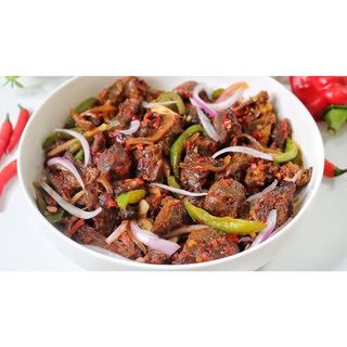 Extra Spiced Goat Meat