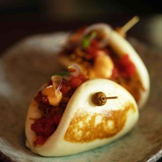 sanguchito bao de langostino (2 uds.)