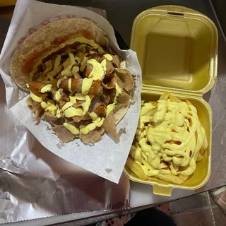 Menú Kebab de ternera Solo Carne