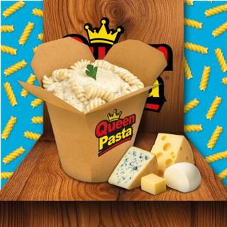 Fusilli a los cuatro quesos 550 g.