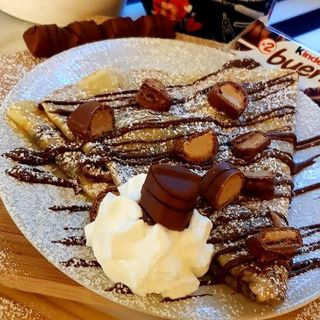 Creppe De Nutella Y Kinder Bueno