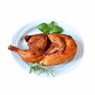 1/2 Pollo A L'Ast Con Arroz