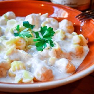 Tortelloni Con Bacalao 