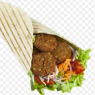 Piadina falafel maxi