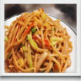 Tallarines Fritos Con Verduras