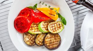 овощи на гриле