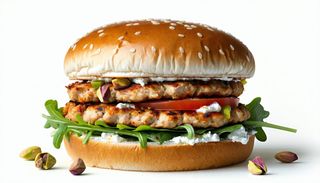 Chicken pistacchio e stracciatella