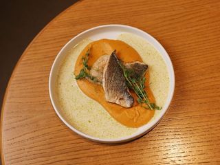 Філе дорадо з гарбузовим пюре (300g)