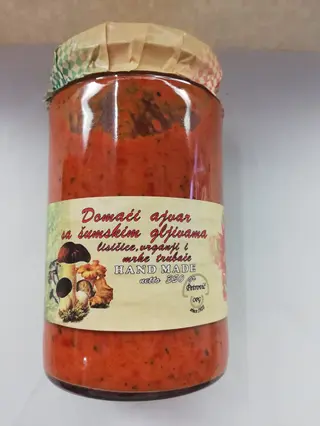 Ajvar s mješanim gljivama 350g