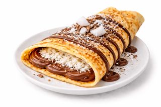 Палачинка с шоколад и кокос