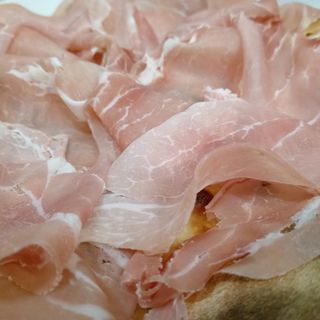 PIZZA AL PIATTO BIANCA -  PROSCIUTTO CRUDO