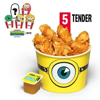 Minions 5 Tender Croccanti