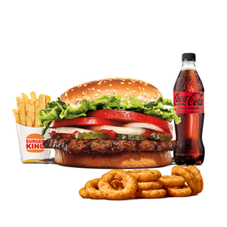Menú Whopper® Grande + 10 Aros