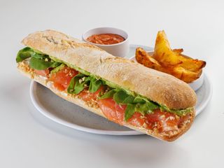 Bocadillo Salmon & Agucate