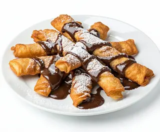 Straccetti alla Nutella