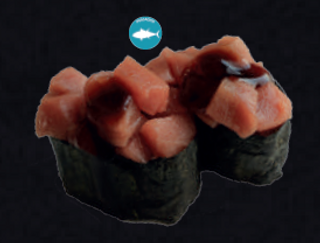 56. Gunkan De Atún Rojo (2 Uds.)