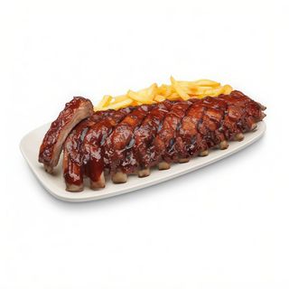 National Star Ribs Cajun Costillar Completo