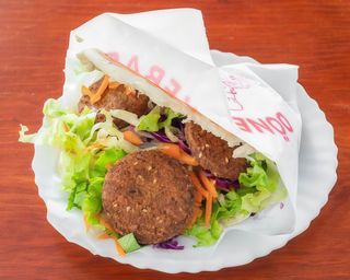 Faláfel Kebab Vegetariano