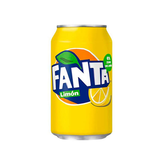 Fanta Limón lata 330ml.