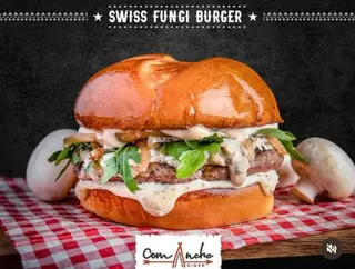 Swiss Fungi Burger (Poulet)