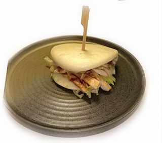 Gua bao con pollo (2 uds.)