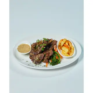 Herb Crusted Loin Chops
