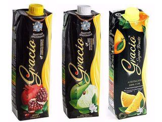 Сок натуральный "Gracio" (1 л.)