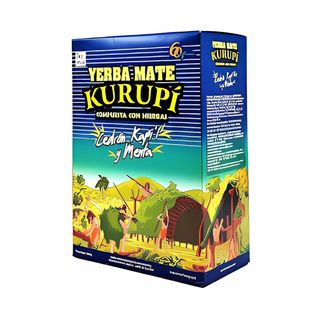 Yerba Mate Kurupí Cedron Kapi’i y menta 500g