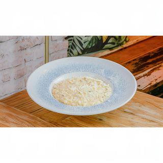 Risotto carbonara de la casa (plato)