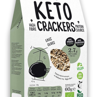Crackers Keto de Aceitunas 
