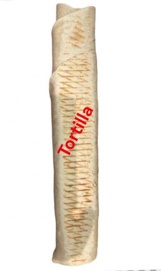 Rollo Tortilla Wegetariańska z frytkami i serem