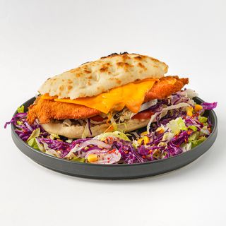 Fried chicken sa sirom