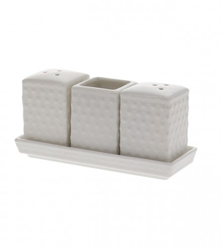 (164616) Solanica set keramička bijela 01190090