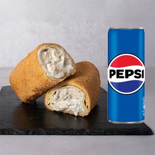 Alfredo panirana palačinka+Pepsi 0,25L